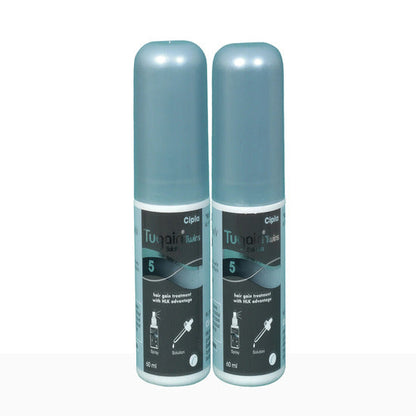Tugain Twins 5 Solution (60ml Each) 120ml
