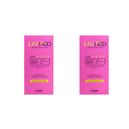 Uvmed Tinted Sunscreen Gel SPF 60+ PA++++