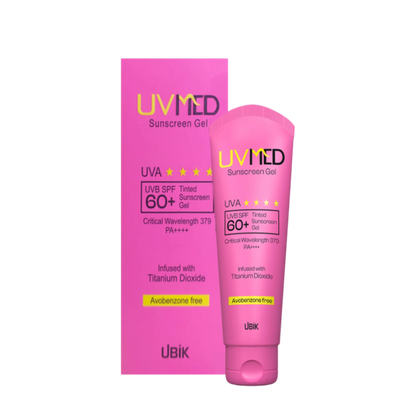 Uvmed Tinted Sunscreen Gel SPF 60+ PA++++