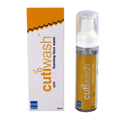 Cutiwash Foaming Face Wash, 60ml