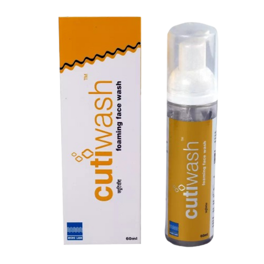 Cutiwash Foaming Face Wash, 60ml