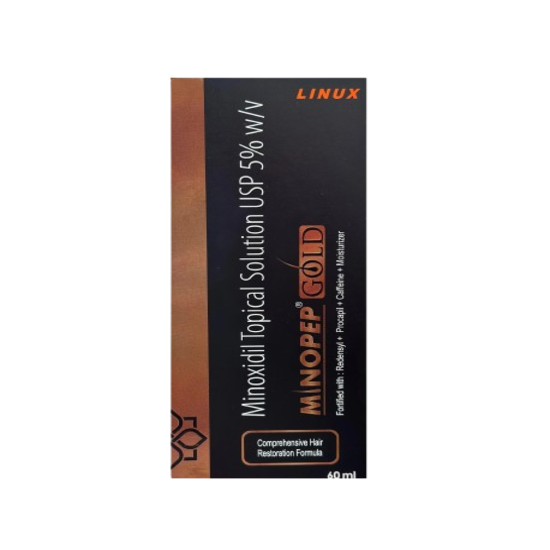 Minopep Gold Topical Solution, 60ml