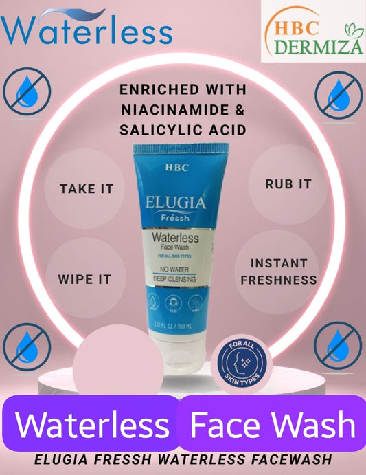 Elugia Waterless Face Wash