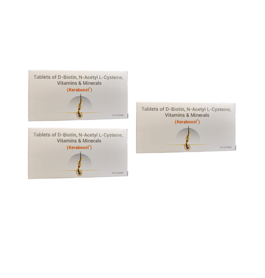 Keraboost Tablet 10 Tab, pack of 3