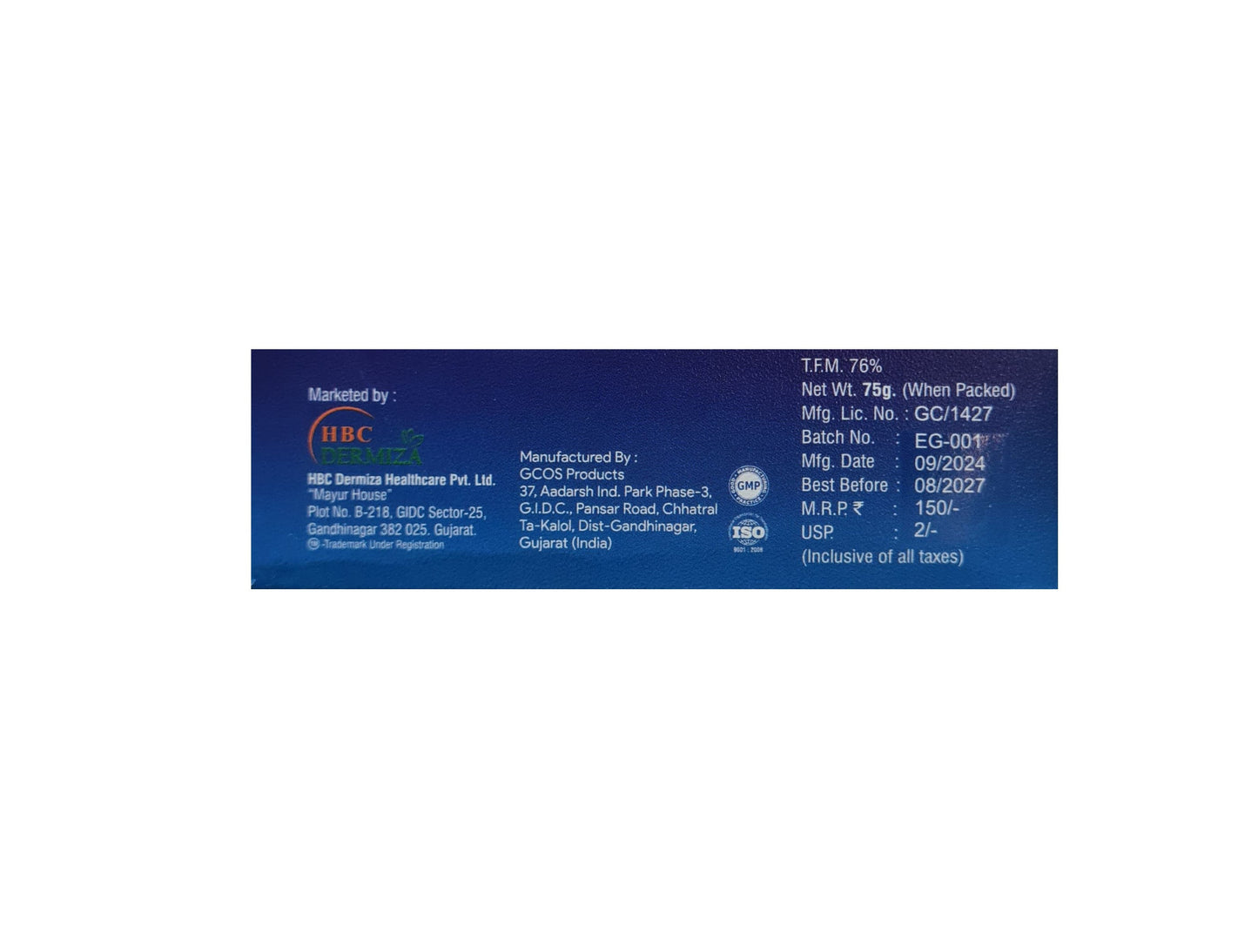 Elugia Moisturizing Soap 75gm,  PACK of 4