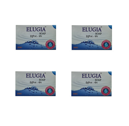 Elugia Moisturizing Soap 75gm,  PACK of 4