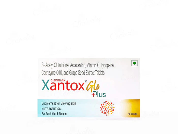 Xantox Glo Plus Tablet 1 Strip of 10 tab