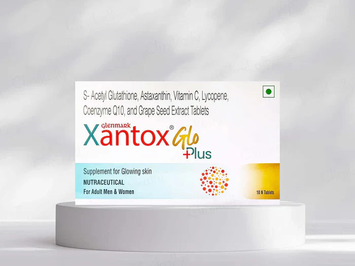 Xantox Glo Plus Tablet 1 Strip of 10 tab