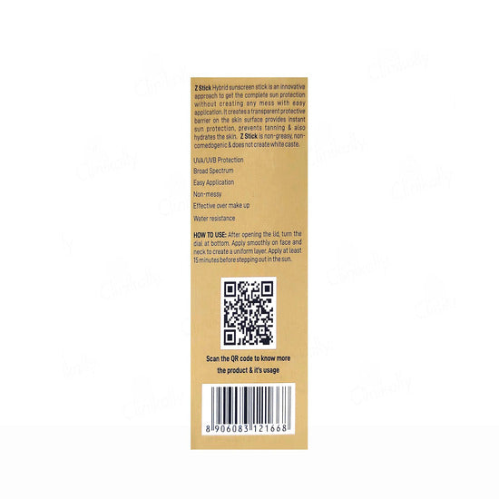 Z Stick Hybrid Sunscreen Stick 20gm