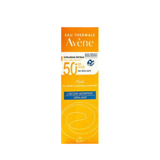 Avene Very High Protection Ultra-Light Sunscreen Fluid SPF 50+, 50ml