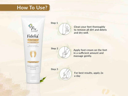 Fixderma Fidelia Foot Cream 75gm