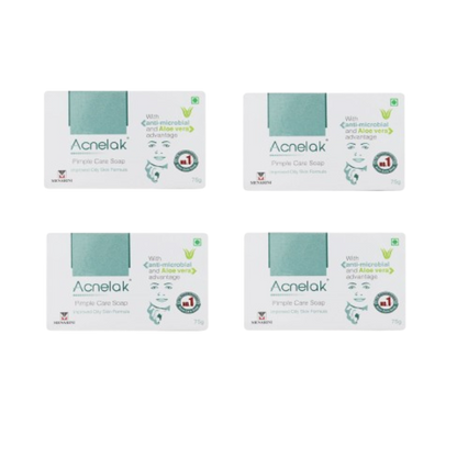 Acnelak Soap 75GM, PACK OF 4