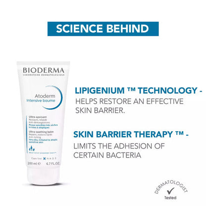 Bioderma Atoderm Intensive Baume Ultra Soothing Balm, 75ml