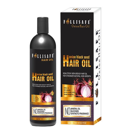 Follisafe Follisafe Onion Hair Oil with 20 essential Oils, 180 ml