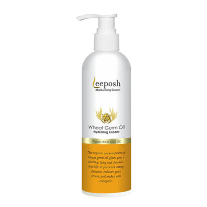 Cosderma Leeposh Wheat Germ Oil Moisturizing Cream, 180ml