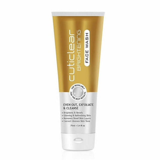 Cuticlear Brightening Face Wash, 75ml