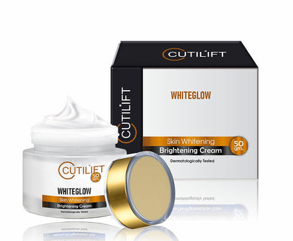 Cutilift WhiteGlow Cream Alpha Arbutin cream Skin Lightening Glowing Face Cream, 50gm