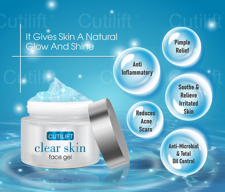Cutilift Clear Skin Face Gel, 50gm