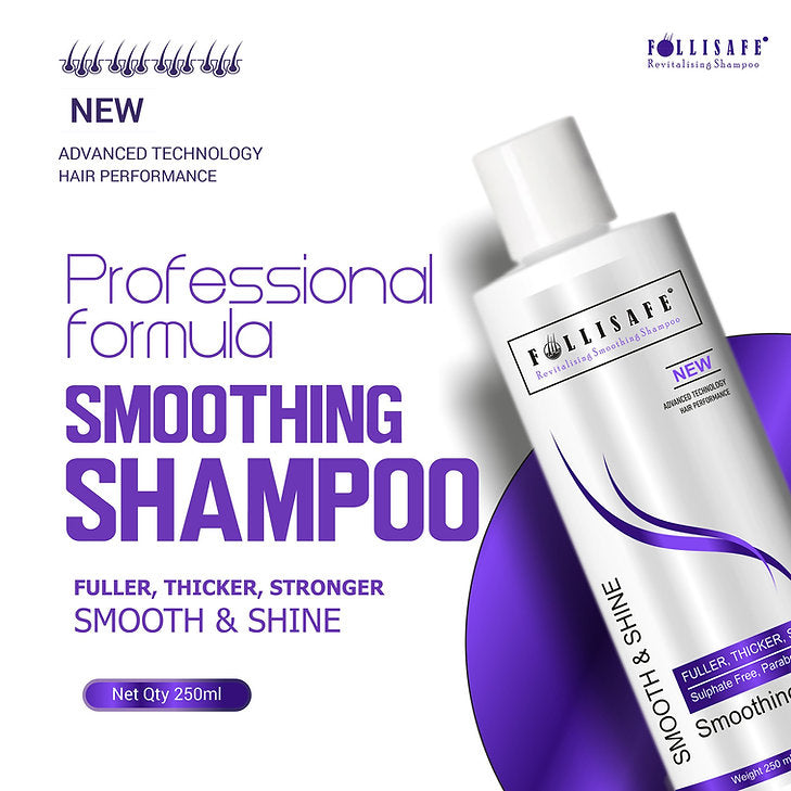 Follisafe Smoothing Shampoo, 250ml