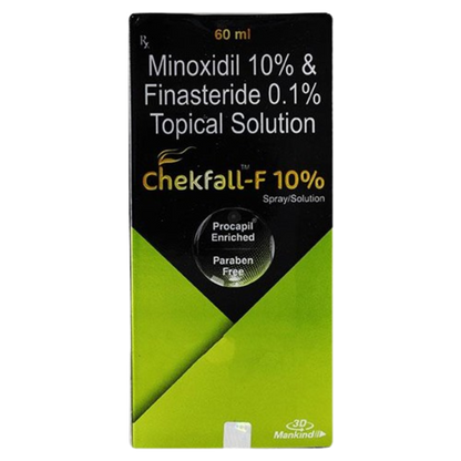 Chekfall F 10% Topical Solution, 60ml