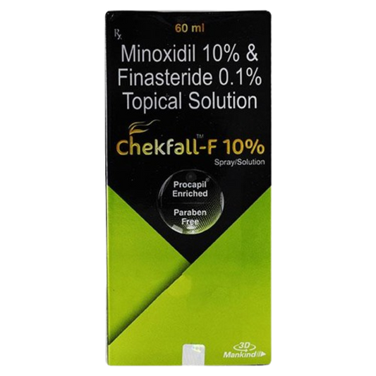 Chekfall F 10% Topical Solution, 60ml