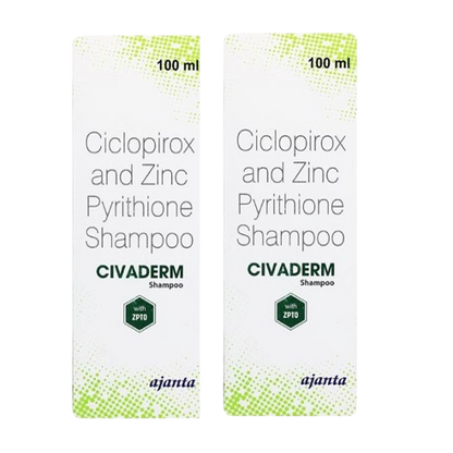 Civaderm Anti-Dandruff Shampoo, 100ml
