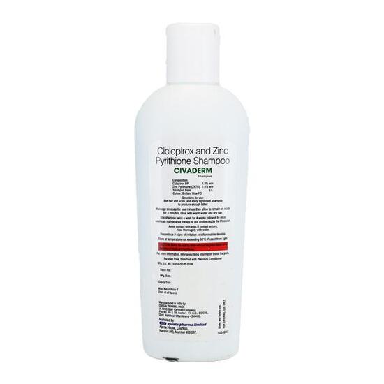 Civaderm Anti-Dandruff Shampoo, 100ml