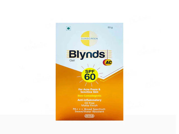 Blynds AC Sunscreen Gel SPF 60+ PA+++ 50gm