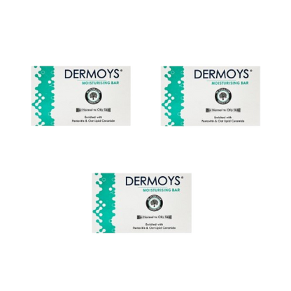 Dermoys Moisturising Bar 100gm x 3