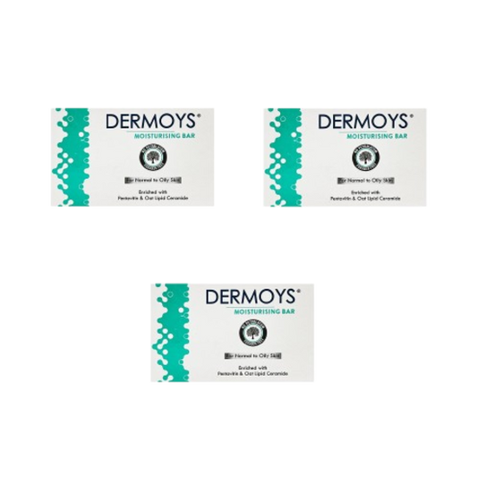 Dermoys Moisturising Bar 100gm x 3
