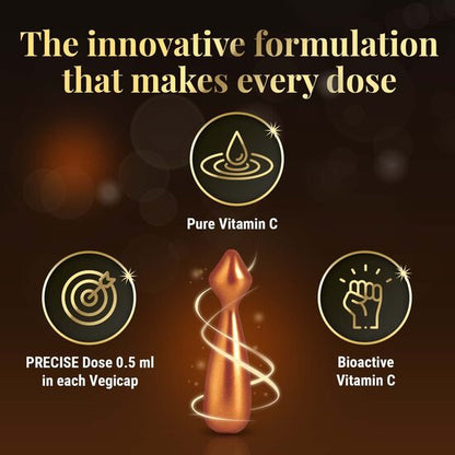 Revibra C10 Pure Vitamin C Cream, 28 Vegicaps of 0.5 ml each