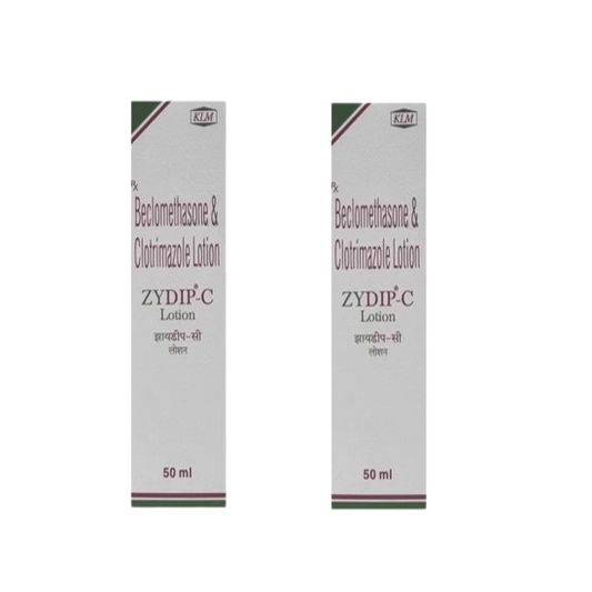 Zydip C Lotion 50ml, Pack of 2