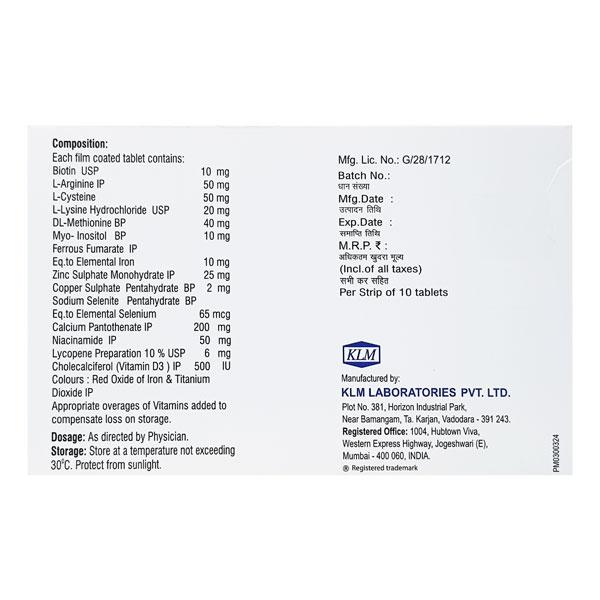 Extend Hair Tab 1x10 tab, Pack of 2