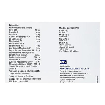 Extend Hair Tab 1x10 tab, Pack of 2