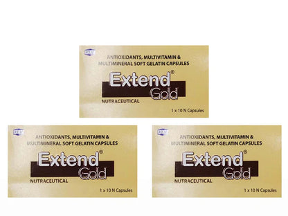 Extend Gold Soft Gelatin Capsule 3 x 10 Tab