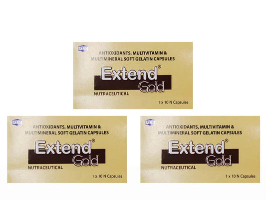 Extend Gold Soft Gelatin Capsule 3 x 10 Tab