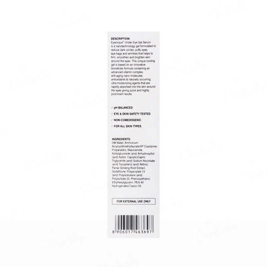 Eyecirque Under Eye Gel Serum 30gm