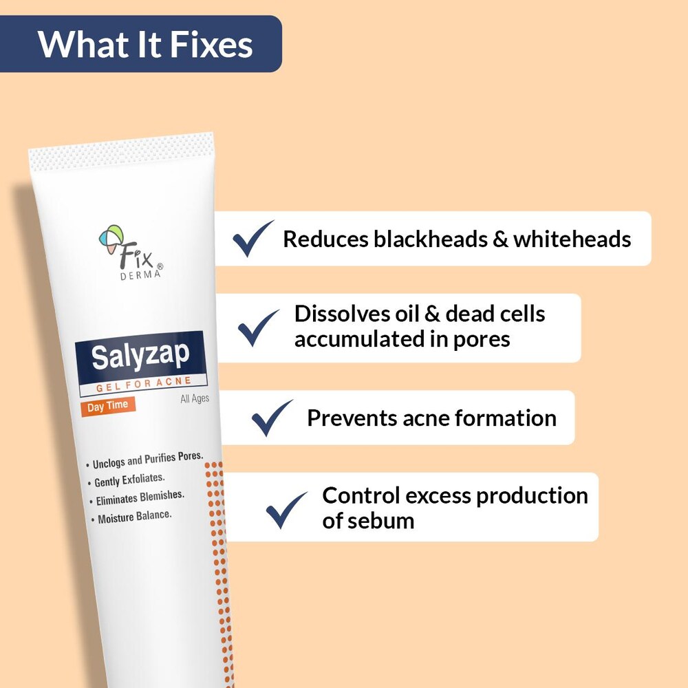 Salyzap Day Time Gel for acne