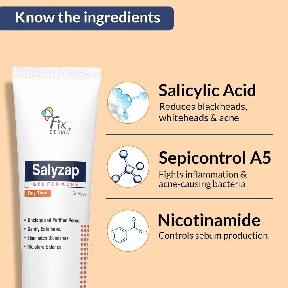 Salyzap Day Time Gel for acne