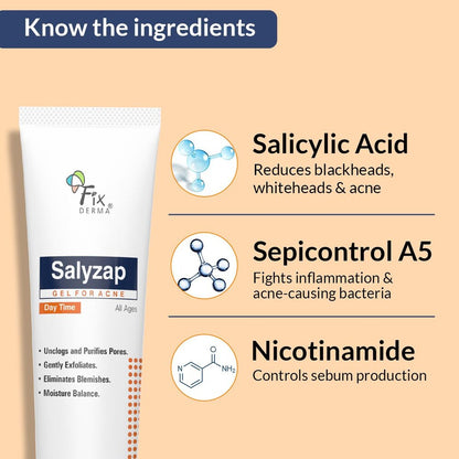 Salyzap Day Time Gel for acne