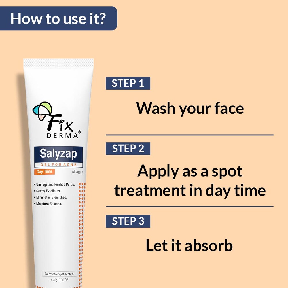 Salyzap Day Time Gel for acne