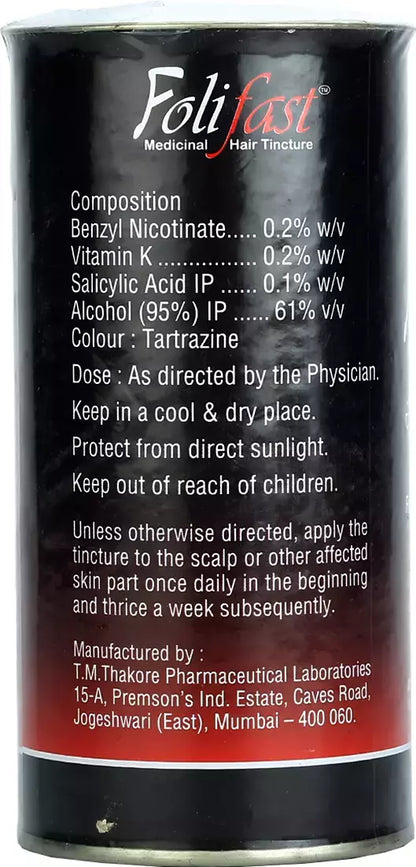 Folifast Medicinal Hair Tincture, 100ml
