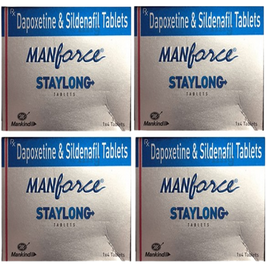 Manforce Stay Long Tablet 1 x 4 Tab Pack of 4