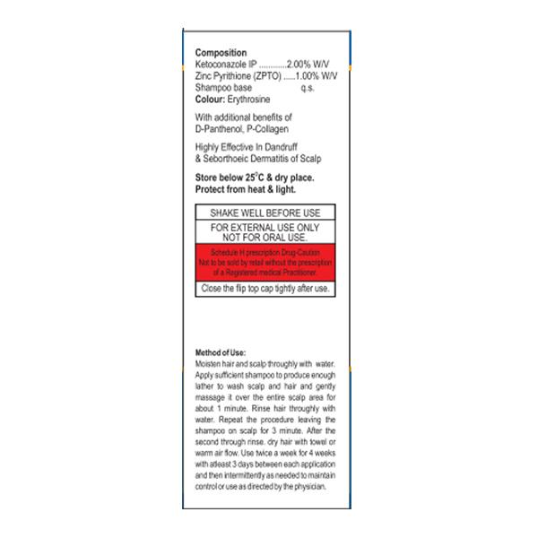 K Zpto Shampoo, 75ml