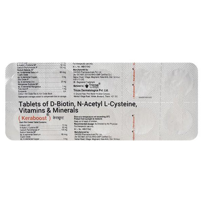 Keraboost Tablet 10 Tab, pack of 3