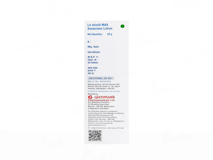 La Shield Max Expert Intense Protect Sunscreen Lotion SPF 80+ PA++++ 50gm