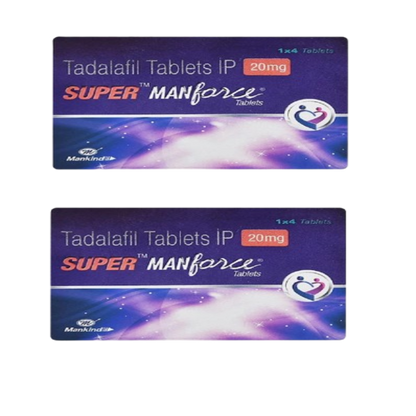 Super Manforce Tab 1x4 Tab PACK OF 2
