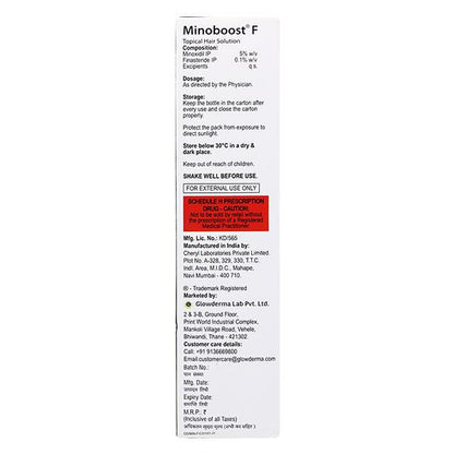 Minoboost F Solution, 60ml