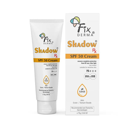 Fixderma Shadow RX SPF 50 Cream, 75gm