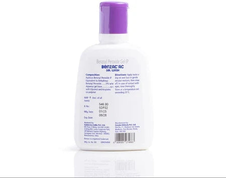 Benzac Ac 5% Gel Wash 100ml